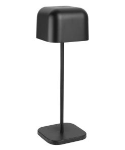 Olympia Lucca Table Lamp Squared Dome Black 300mm (HZ212)