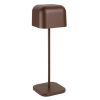 Olympia Lucca Table Lamp Squared Dome Chestnut 300mm (HZ213)