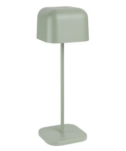 Olympia Lucca Table Lamp Squared Dome Sage 300mm (HZ214)