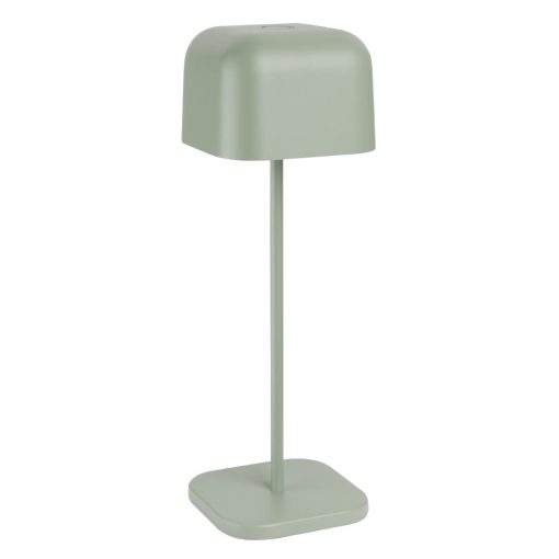 Olympia Lucca Table Lamp Squared Dome Sage 300mm (HZ214)