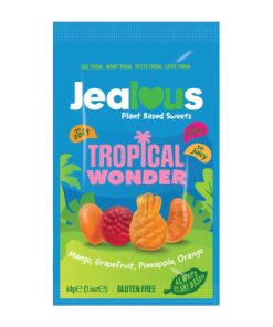 Jealous Sweets Impulse Bags - Tropical Wonder 40g Pack of 10 (KA607)