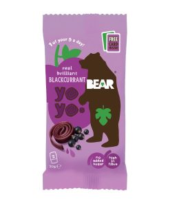 BEAR Yoyos - Blackcurrant 20g Pack of 18 (KA628)