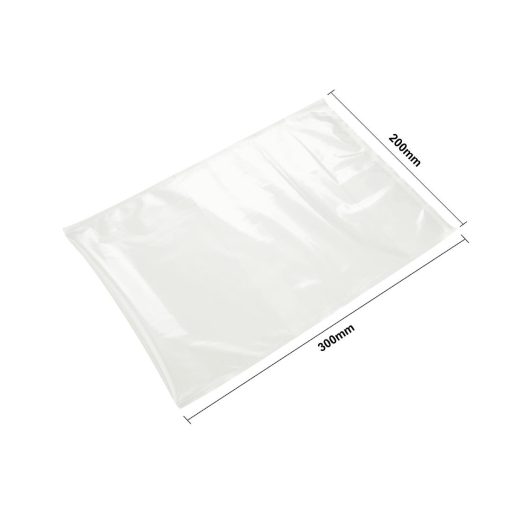 Vogue Compostable Chamber Vacuum Pack Bags 200x300mm Pack of 100 (AT101)