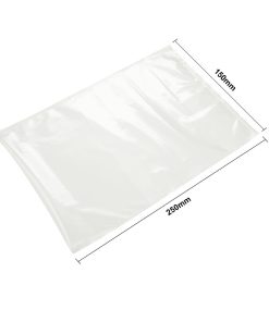 Vogue Compostable Chamber Vacuum Pack Bags 150x250mm Pack of 100 (AT208)