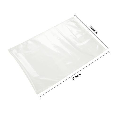 Vogue Compostable Chamber Vacuum Pack Bags 150x250mm Pack of 100 (AT208)