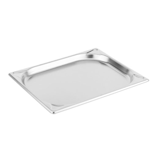 Vogue Heavy Duty Stainless Steel 1-2 Gastronorm Tray 20mm (DM973)