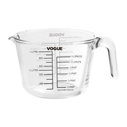 Vogue Glass Measuring Jug 1000ml (DP117)