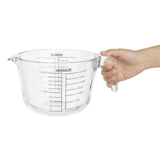 Vogue Glass Measuring Jug 2000ml (DP118)