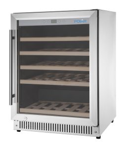 Polar G-Series Stainless Steel Wine Fridge 51 Bottle (GM627)