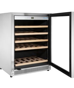 Polar G-Series Stainless Steel Wine Fridge 51 Bottle (GM627)