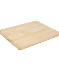 Vogue Beech Chopping Board Medium 380x305x30mm (GP758)