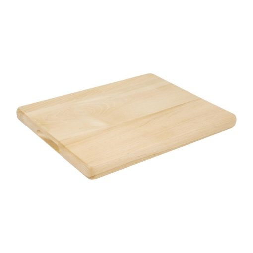 Vogue Beech Chopping Board Medium 380x305x30mm (GP758)