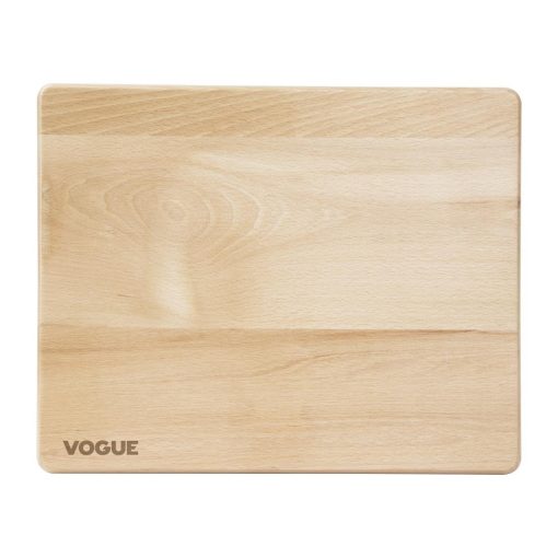 Vogue Beech Chopping Board Medium 380x305x30mm (GP758)