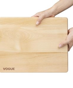 Vogue Beech Chopping Board Medium 380x305x30mm (GP758)