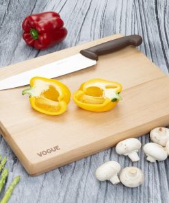 Vogue Beech Chopping Board Medium 380x305x30mm (GP758)