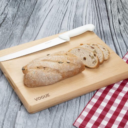 Vogue Beech Chopping Board Medium 380x305x30mm (GP758)