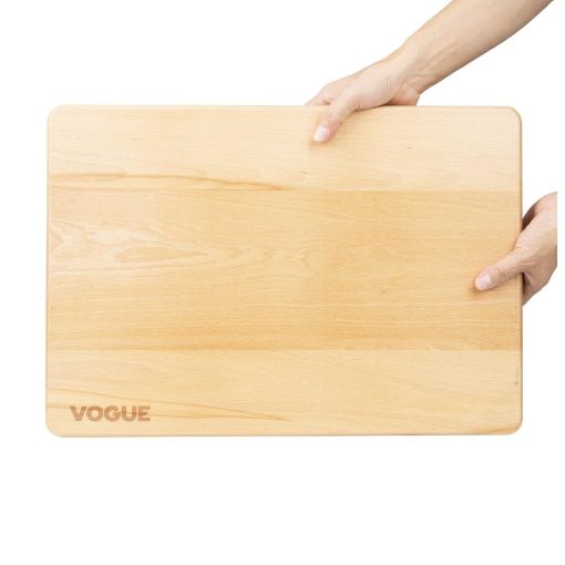 Vogue Beech Chopping Board Large 510x355x30mm (GP759)