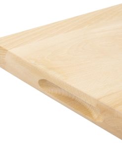 Vogue Beech Chopping Board Large 510x355x30mm (GP759)