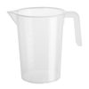 Nisbets Essentials Polypropylene Measuring Jug 1Ltr (HB203)