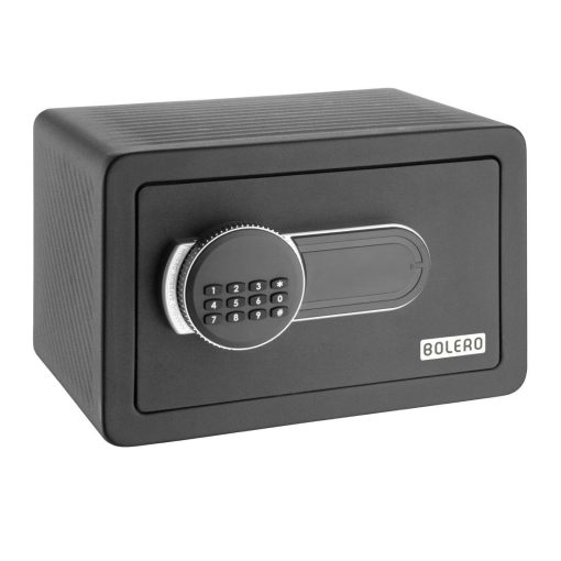 Bolero Standard Hotel Room Safe Black 200x310x200mm (HP950)