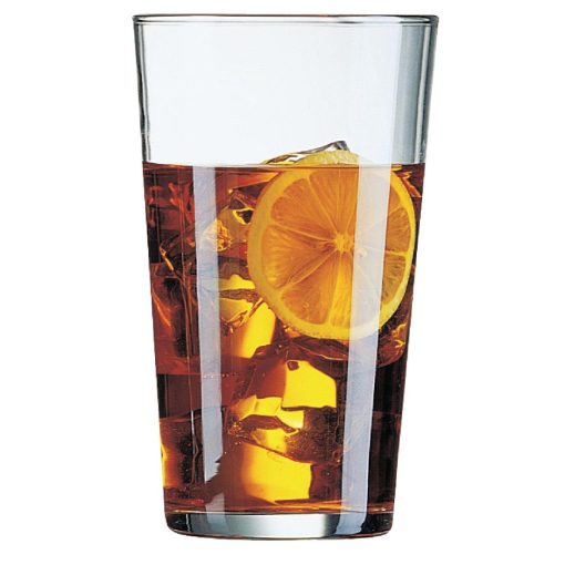 Arcoroc Conical Conique Tumblers HB 285ml 1-2 Pint to Brim 24 pack (HR944)