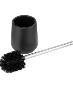 Jantex Toilet Brush and Holder Black (HT481)