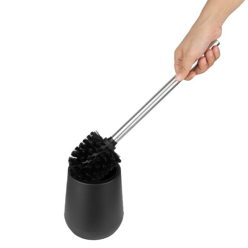 Jantex Toilet Brush and Holder Black (HT481)