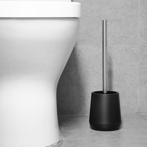 Jantex Toilet Brush and Holder Black (HT481)