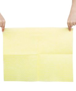 Jantex Heavy Duty Non-Woven Cloths Yellow 25 Pack (HT490)