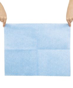 Jantex Heavy Duty Non-Woven Cloths Blue Pack of 25 (HT492)