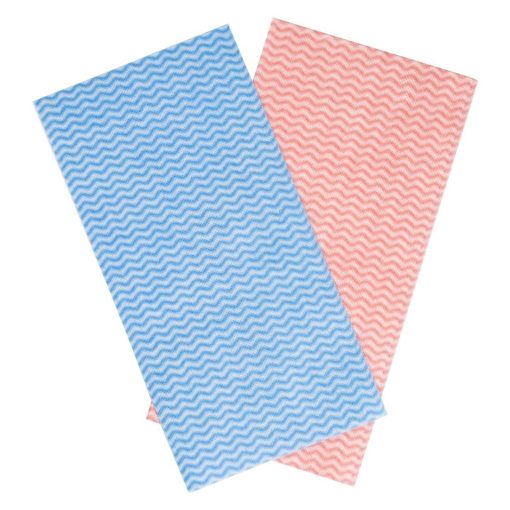 Jantex Washroom Cleaning Cloth Blue Pack of 50 (HT493)