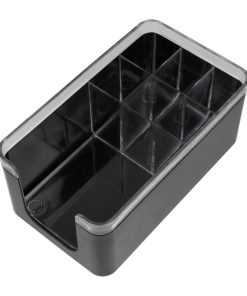 Olympia Kristallon Bar Caddy Black ABS (HU097)