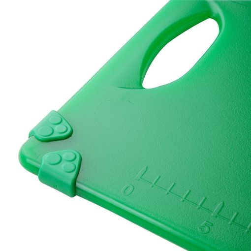 Hygiplas Commercial Grip Chopping Board Green 458x306mm (HW004)