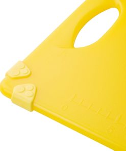 Hygiplas Commercial Grip Chopping Board Yellow 458x306mm (HW007)