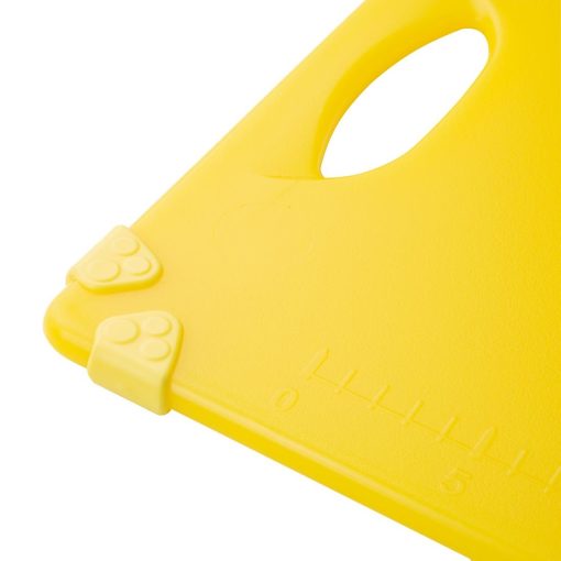 Hygiplas Commercial Grip Chopping Board Yellow 458x306mm (HW007)