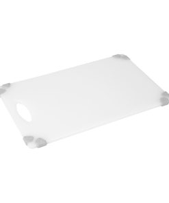 Hygiplas Commercial Grip Chopping Board White 458x306mm (HW008)