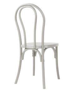 Bolero Soho Bentwood Style Resin Chairs Limewash 4 Pack (HW288)