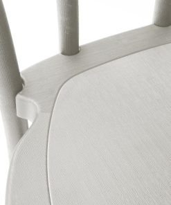 Bolero Soho Bentwood Style Resin Chairs Limewash 4 Pack (HW288)