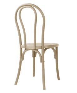 Bolero Soho Bentwood Style Resin Chairs Natural 4 Pack (HW289)