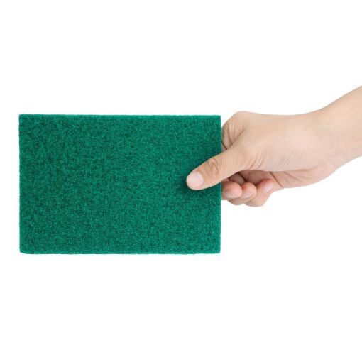 Jantex Small Scouring Pads - Green 10 pack (HX234)