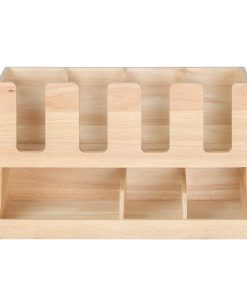 Olympia Cup and Condiment Station Hevea Wood 450x120x240mm (HX395)