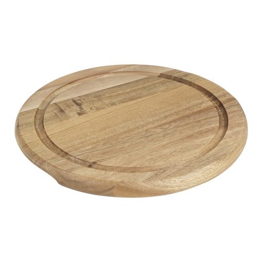 Olympia Round Acacia Wood Board for 200mm Dome (HX397)