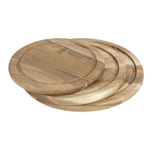 Olympia Round Acacia Wood Board for 200mm Dome (HX397)