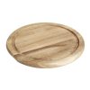 Olympia Round Acacia Wood Board for 240mm Dome (HX398)