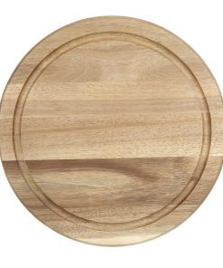 Olympia Round Acacia Wood Board for 240mm Dome (HX398)