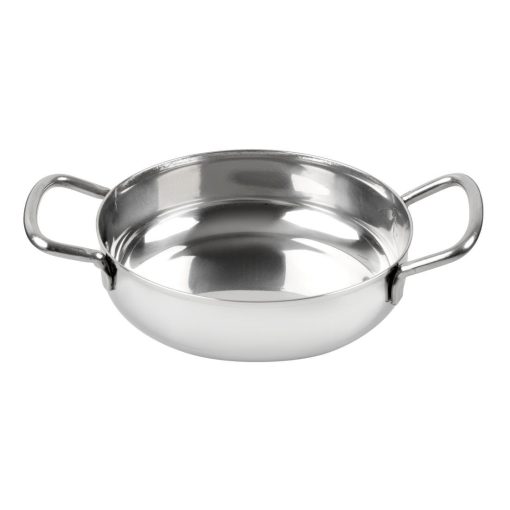 Olympia Table Presentation Double Handle Dish Stainless Steel 125mm (HY100)