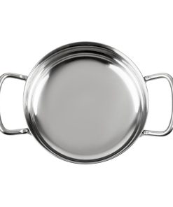 Olympia Table Presentation Double Handle Dish Stainless Steel 125mm (HY100)