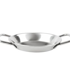 Olympia Table Presentation Mini Paella Pan Stainless Steel 120mm (HY103)