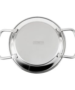 Olympia Table Presentation Mini Paella Pan Stainless Steel 120mm (HY103)