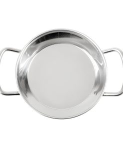 Olympia Table Presentation Mini Paella Pan Stainless Steel 120mm (HY103)